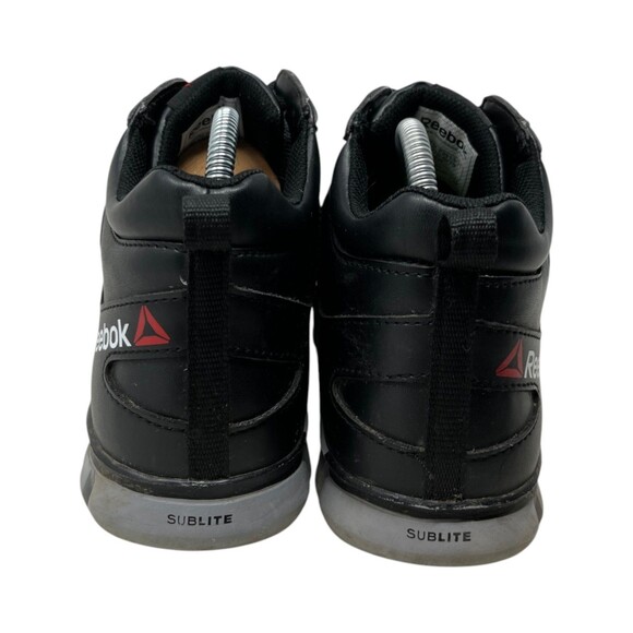 Reebok Sneaker Work Boot Men\'s Size 7.5 Sublite RB4144 Waterproof Black Gorp